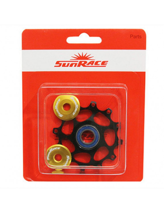 GALET DERAILLEUR SUNRACE 12 DENTS CERAMIC POUR DERAILLEUR 12-11-10V. MS30-MX60-MZ80 (VENDU A L'UNITE)