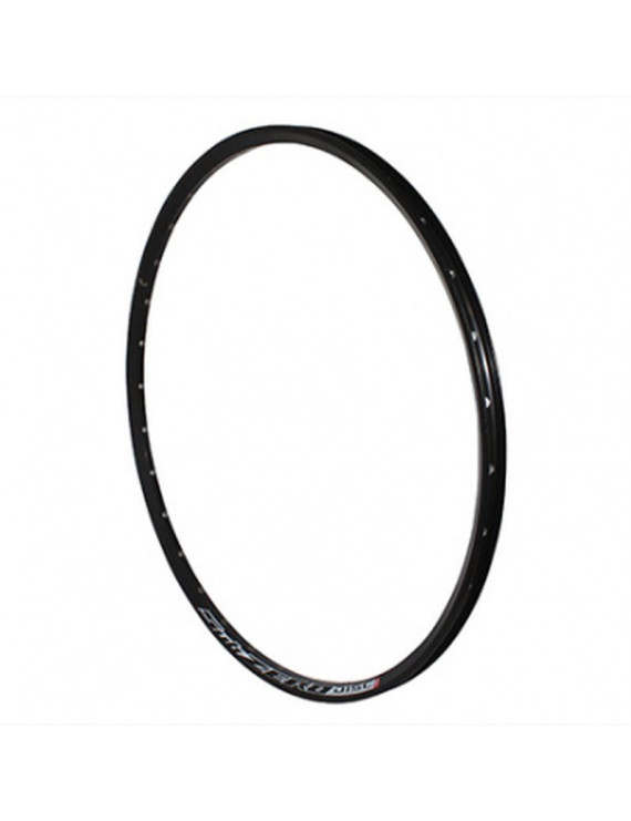 JANTE VTT 27.5" SUBZERO DISC NOIR 32T. DOUBLE PAROI AVEC OEILLETS PROFIL 18mm