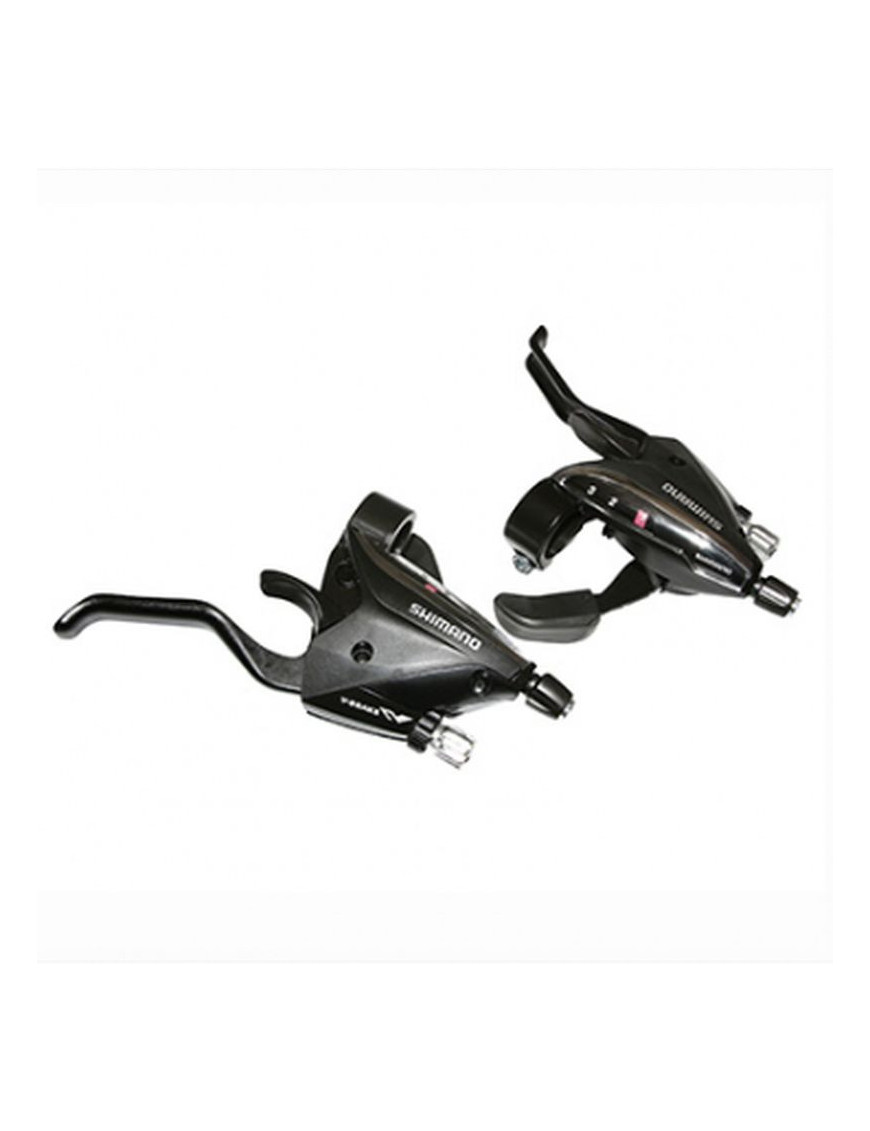 Levier/manette VTT shimano stef65 3x7v. noir pour frein v-brake (...