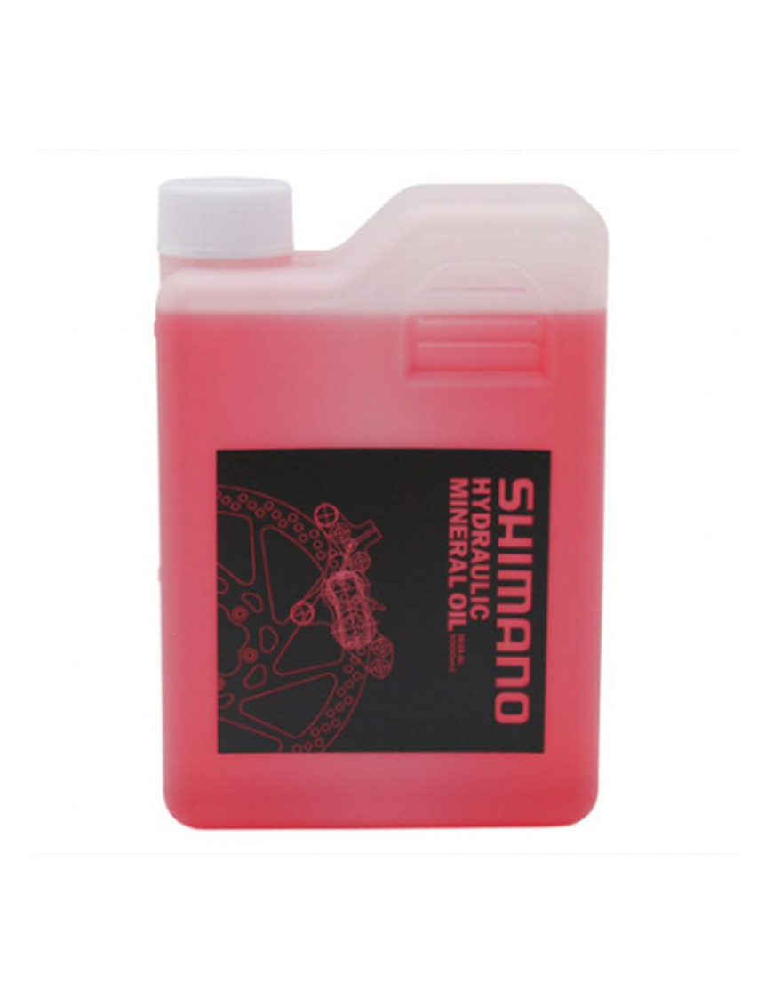 LIQUIDE DE FREIN VELO SHIMANO MINERAL (1 LITRE) - USAGE PROFESSIONNEL POUR ATELIER UNIQUEMENT