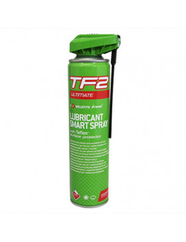 LUBRIFIANT VELO WELDTITE TF2 ULTIMATE AU TEFLON (AVEC NOUVELLE TETE SMART SPRAY 400ml)