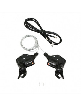 MANETTE VTT P2R INDEXE RAPID PUSH-PULL 7V. (PAIRE)